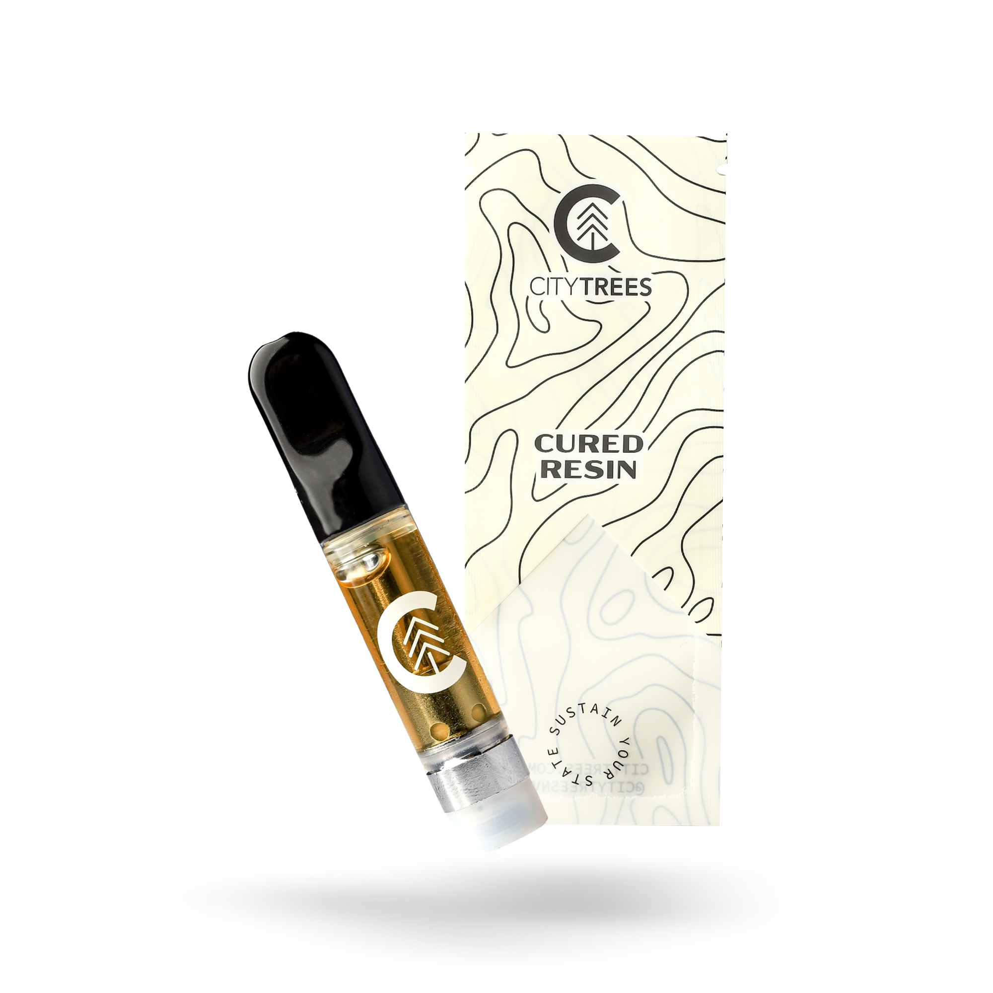 Photograph of product: City Trees Lemon Cherry Cured Resin Vape Cartridge 0.85g