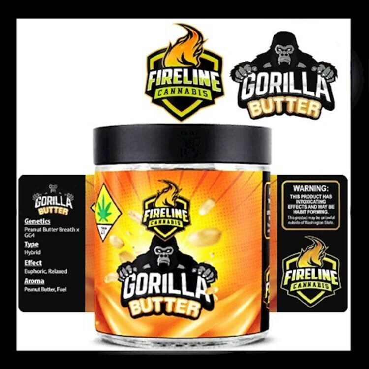 Photograph of product: Fireline: Gorilla Butter - 3.5g