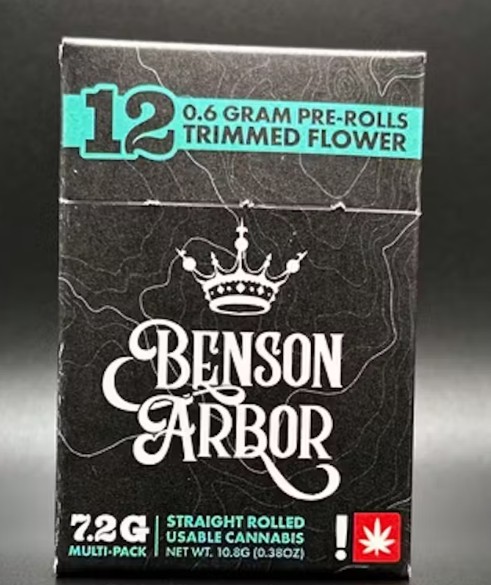 Photograph of product: 12pk Sour Rado + Mimosa #85 - Preroll Packs - Benson Arbor