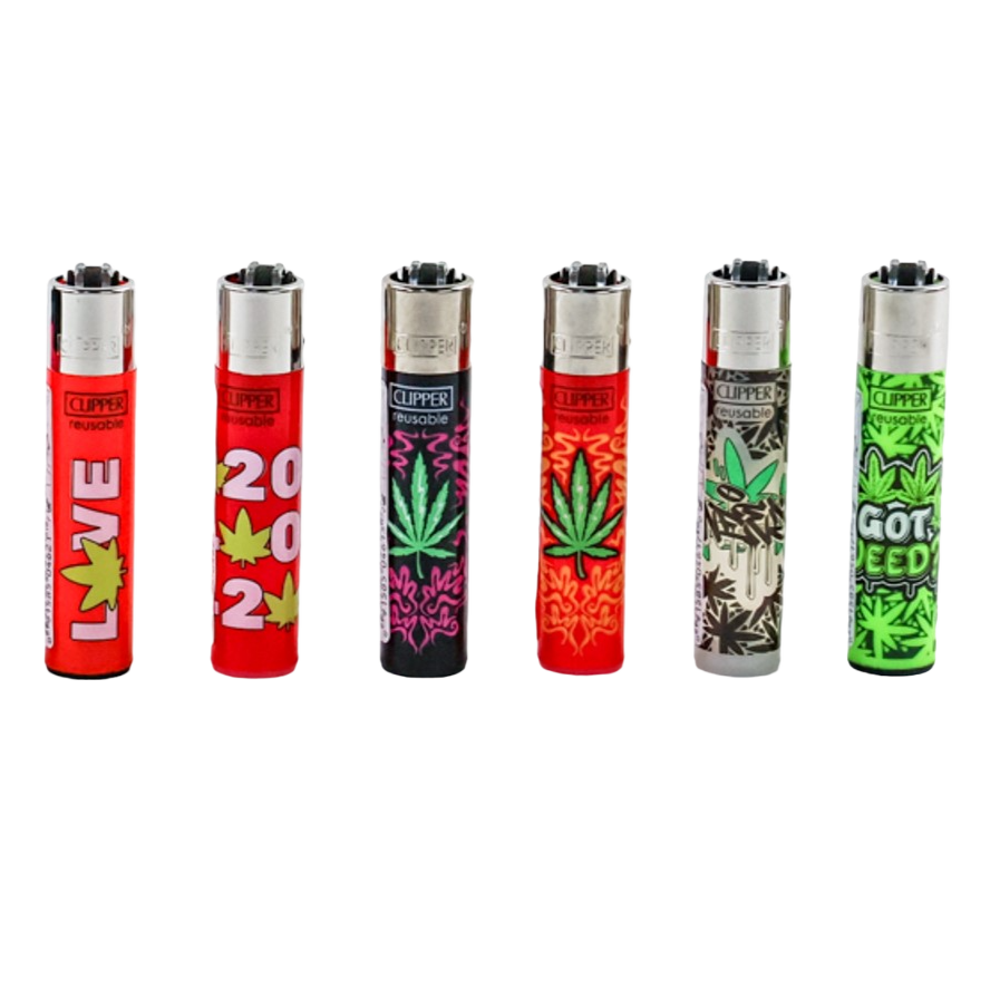 Photograph of product: Clipper Lighter - Pot Leaf