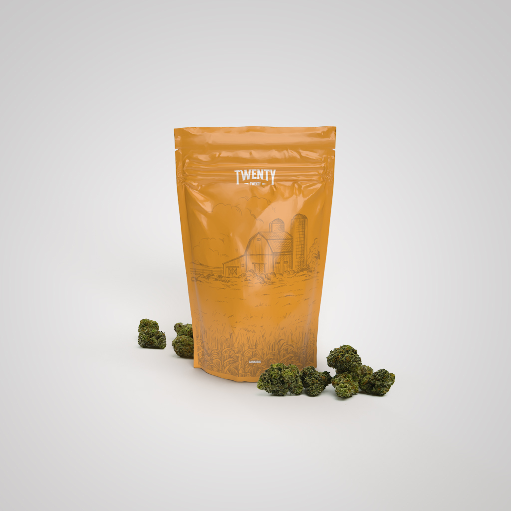 Photograph of product: Bluenana | 14g | Popcorn | Twenty Twenty