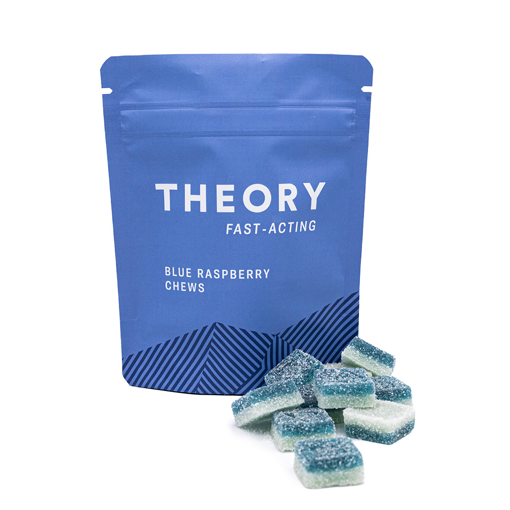 Photograph of product: Blue Raspberry | Fast Acting Chews | 50mg