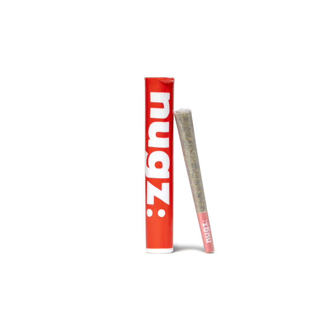 Photograph of product: (Nugz) Pre-roll Spliff 1pc (Coma OG)