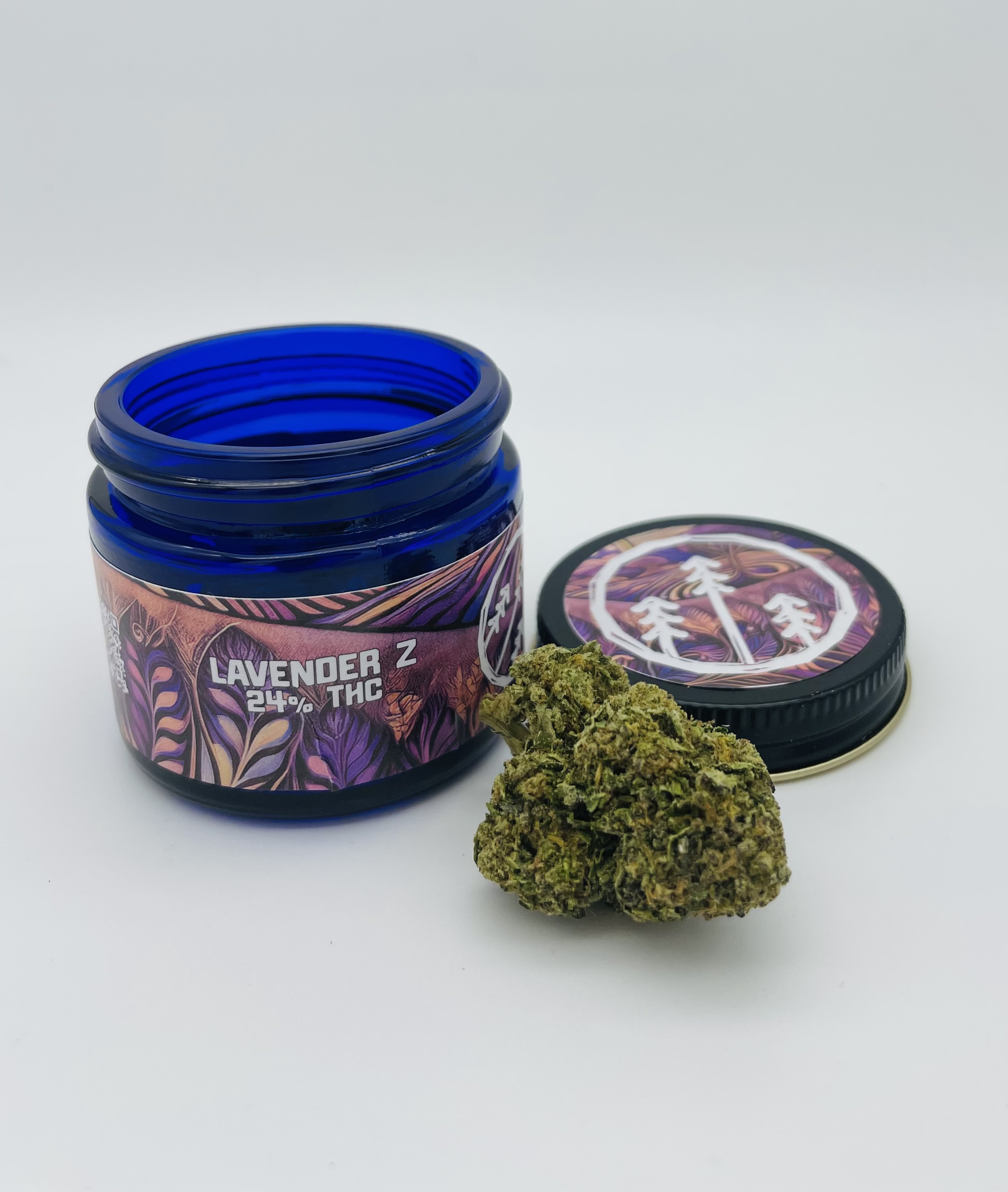 Photograph of product: Treetop Alliance | Lavender Z | Flower | 4g | 24.28% TH-oui