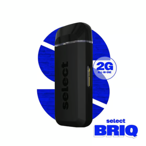 Photograph of product: Select Elite Briq All In One Disposable Vape 2g Blue Dream (H) 00962
