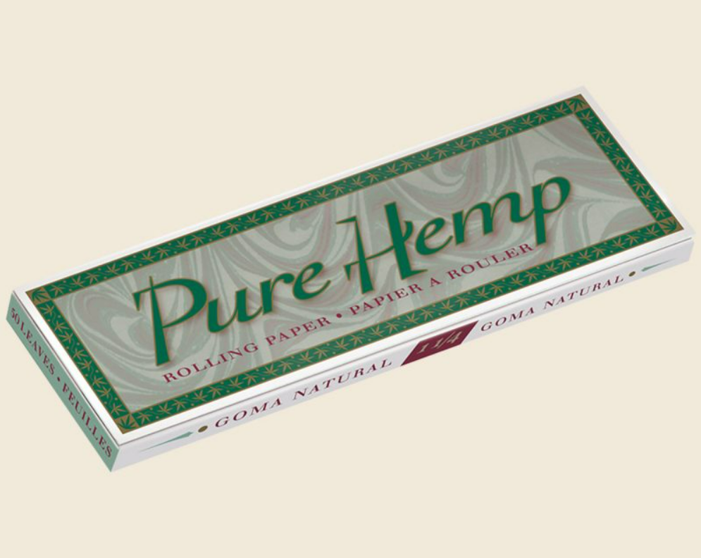 Photograph of Product: Pure Hemp - 1 1/4 ROLLING PAPERS - Paraphernalia