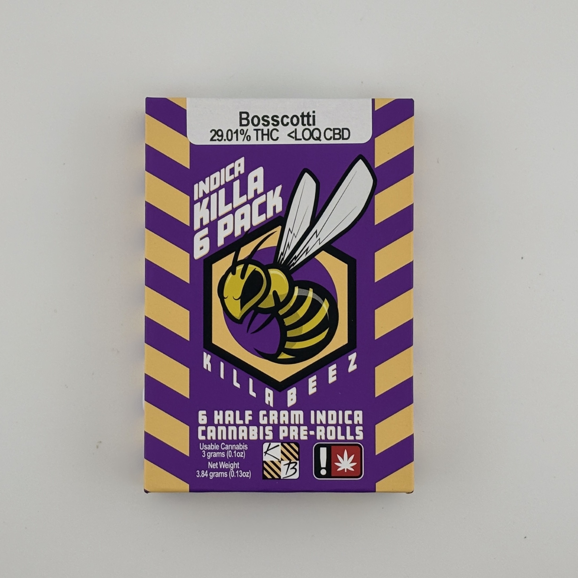Photograph of product: Killa Beez | 6pk Pr [I] | Bosscotti