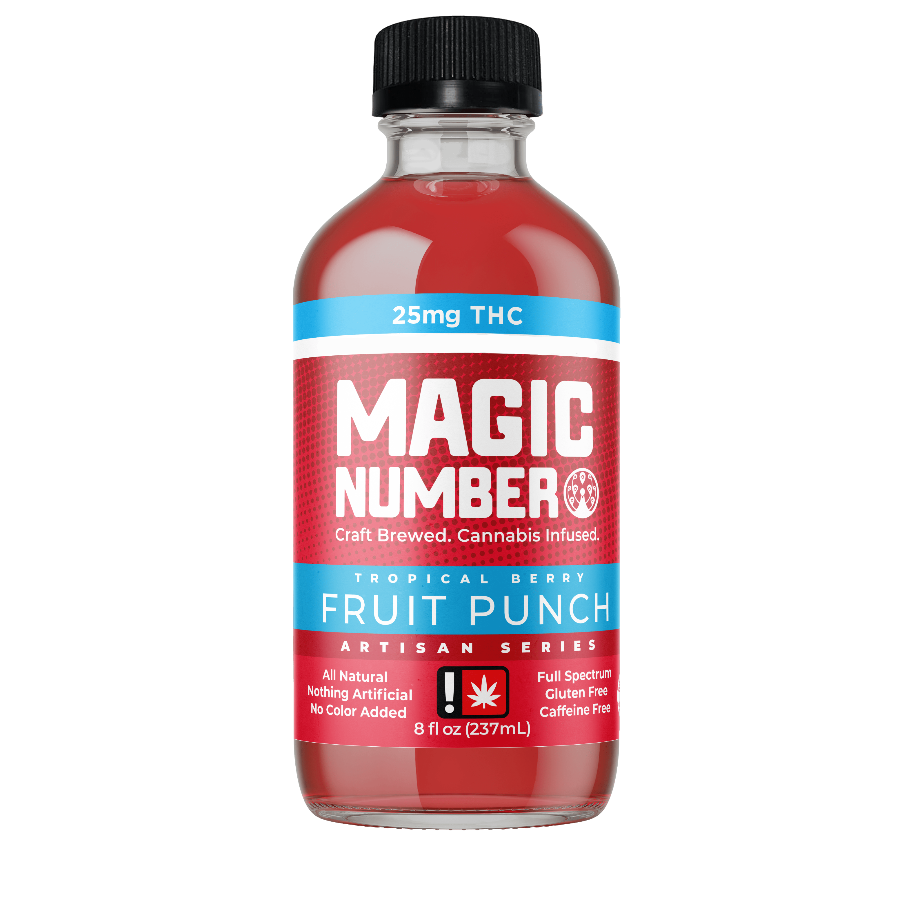 Photograph of product: Magic Number Drinks | Fruit Punch 25mg TH-oui
