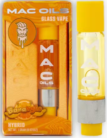 Photograph of Product: MAC OILS VAPE CART | BANANGIE