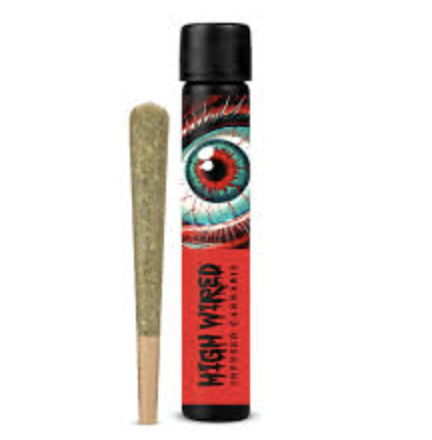 Photograph of product: HIGH WIRED MIDNIGHT RUNTZ 1PK INFUSED PRE-ROLL