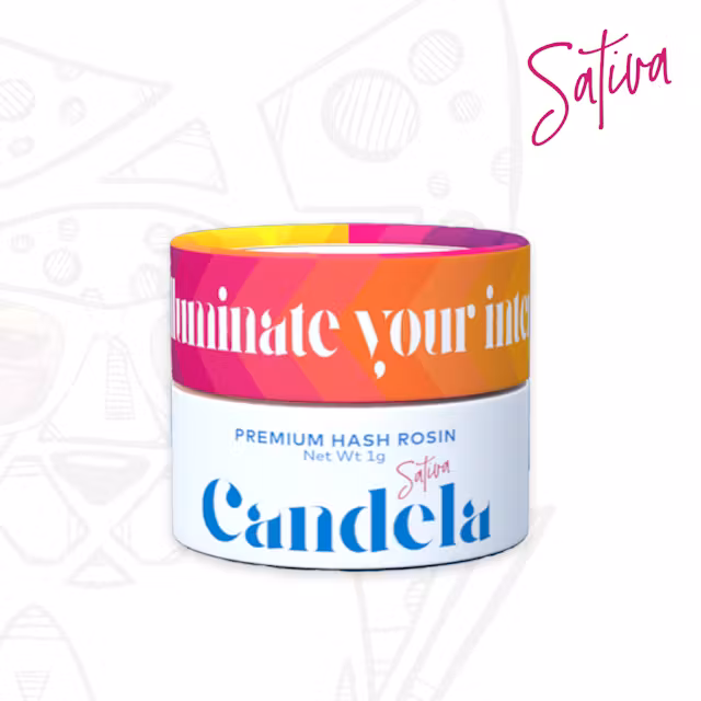 Photograph of product: Candela Live au chocolat Rosin | Super Stairfruit - Oui'd