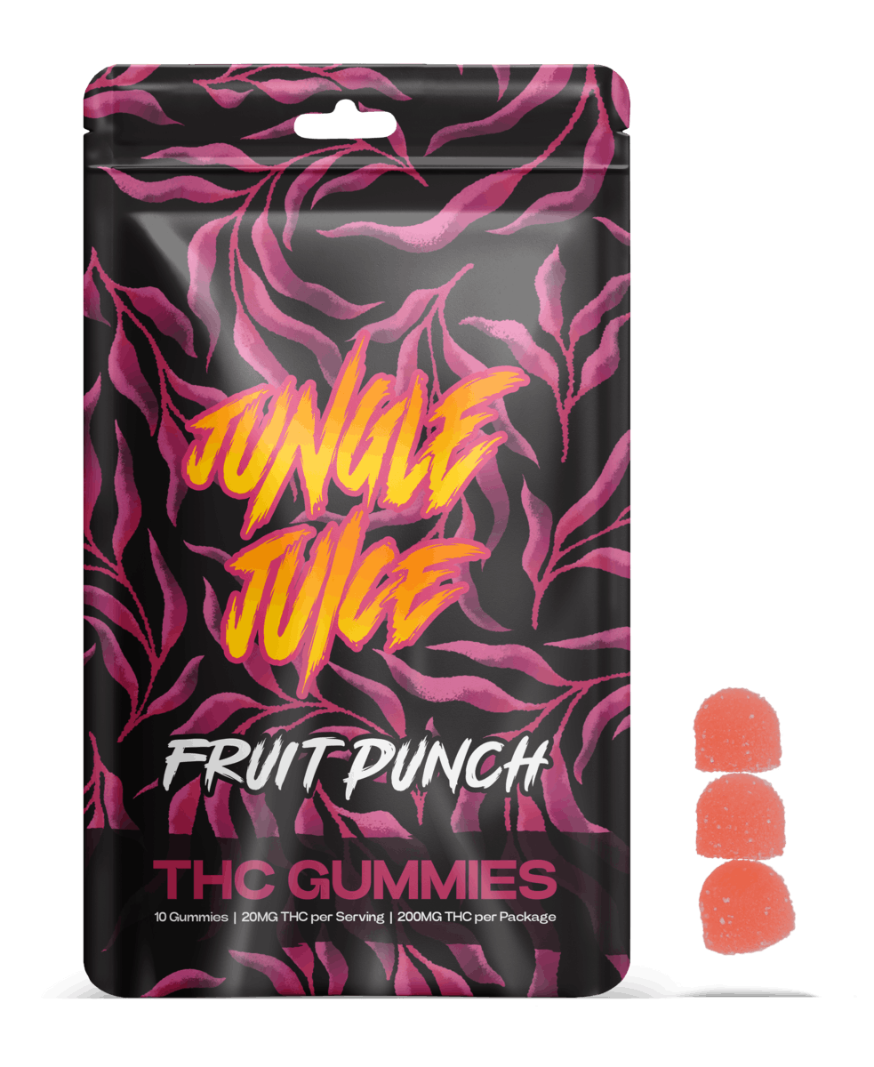 Photograph of product: Jungle Juice | Fruit Punch | Gummy | 200mg