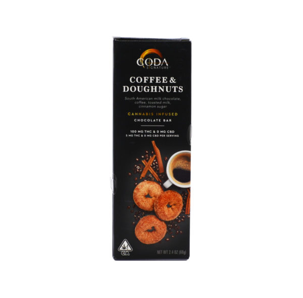 Photograph of product: Coda - Chocolate - Coffee & Doughnuts (H) 100mg