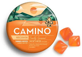 Photograph of product: Camino | Freshly Squeezed | Recover | 5mg THC + 10mg CBG