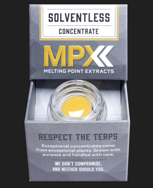 Photograph of product: MPX Concentrate 1g Live Resin- Sweet Tooth
