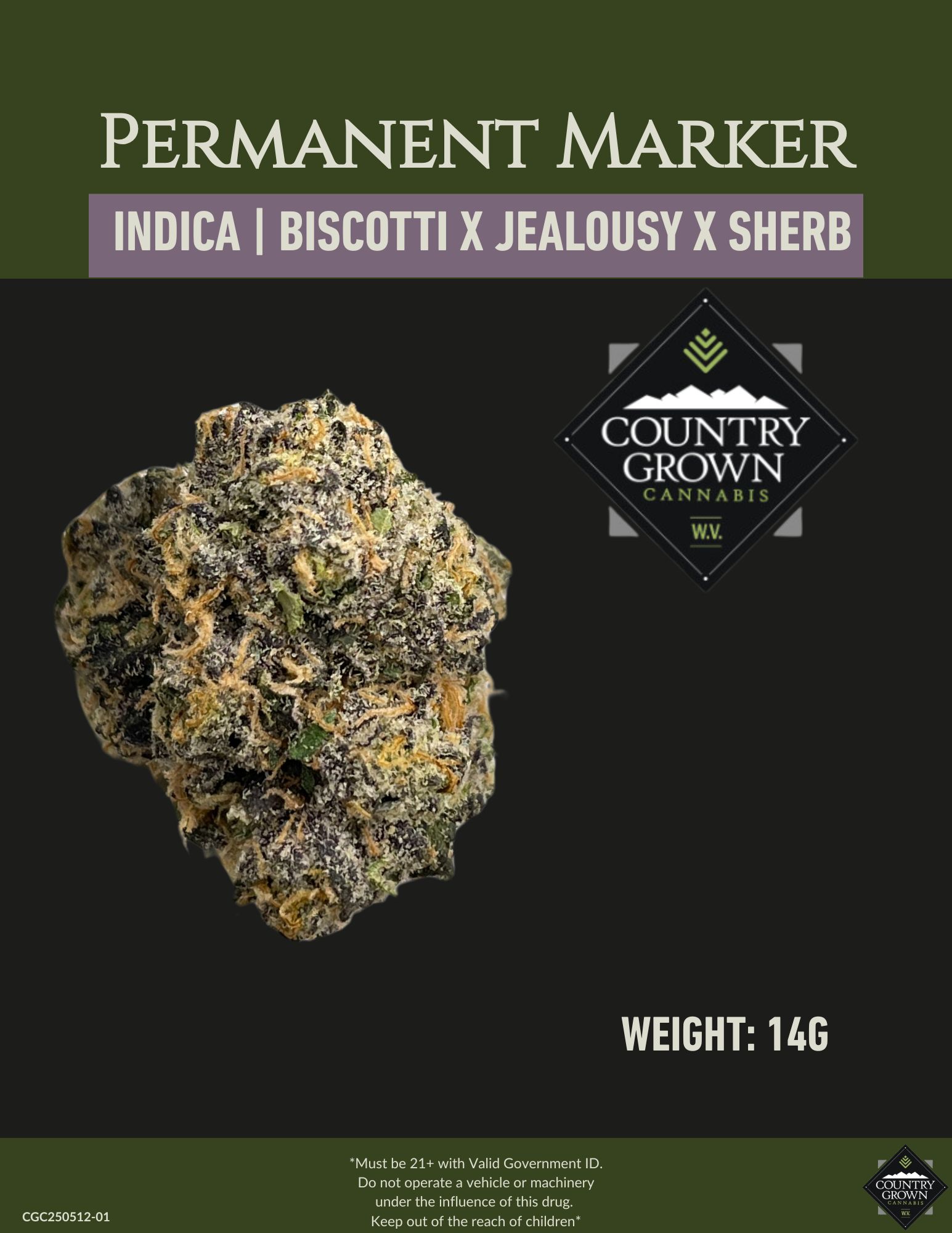 Photograph of product: Permanent Marker - 14g