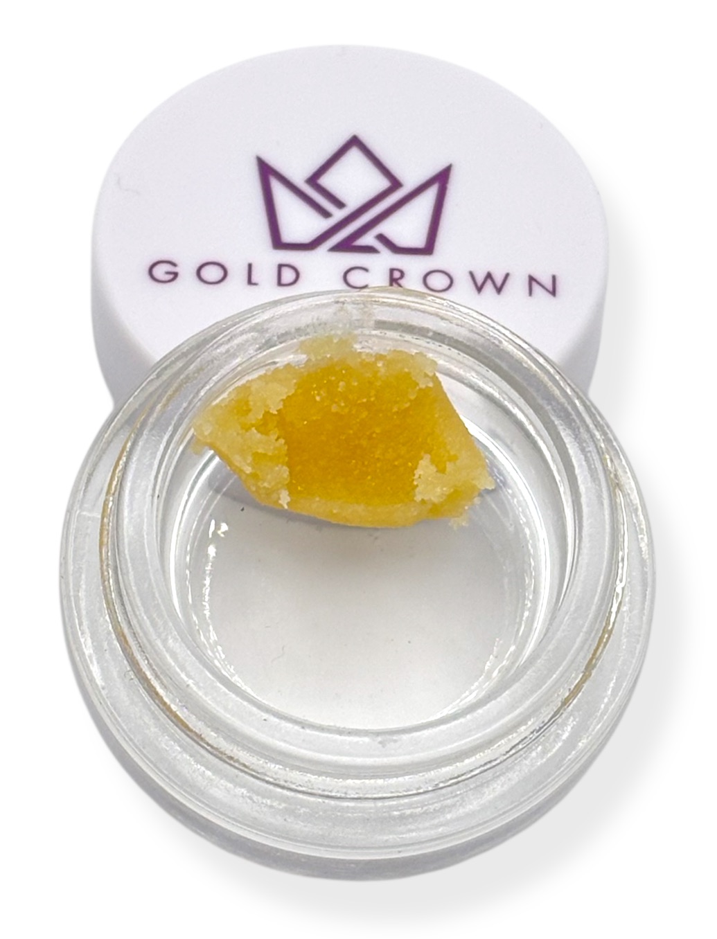 Photograph of product: Gold Crown x Grown Rogue Pink Passion Fruit Budder Rec