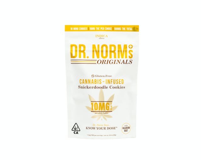 Photograph of product: Snickerdoodle Cookies - 10MG/100MG Edible - 