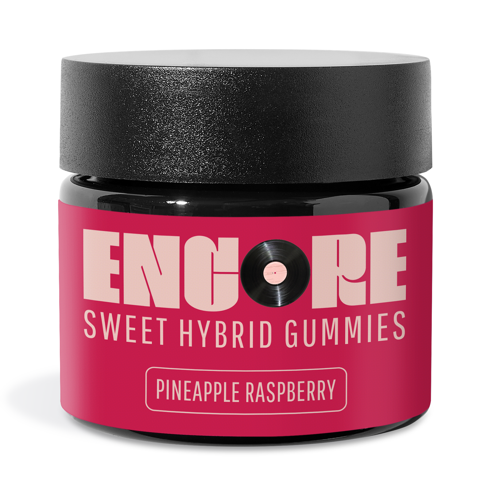 Photograph of product: ENCORE Gummies 100mg: Pineapple Raspberry 10pc