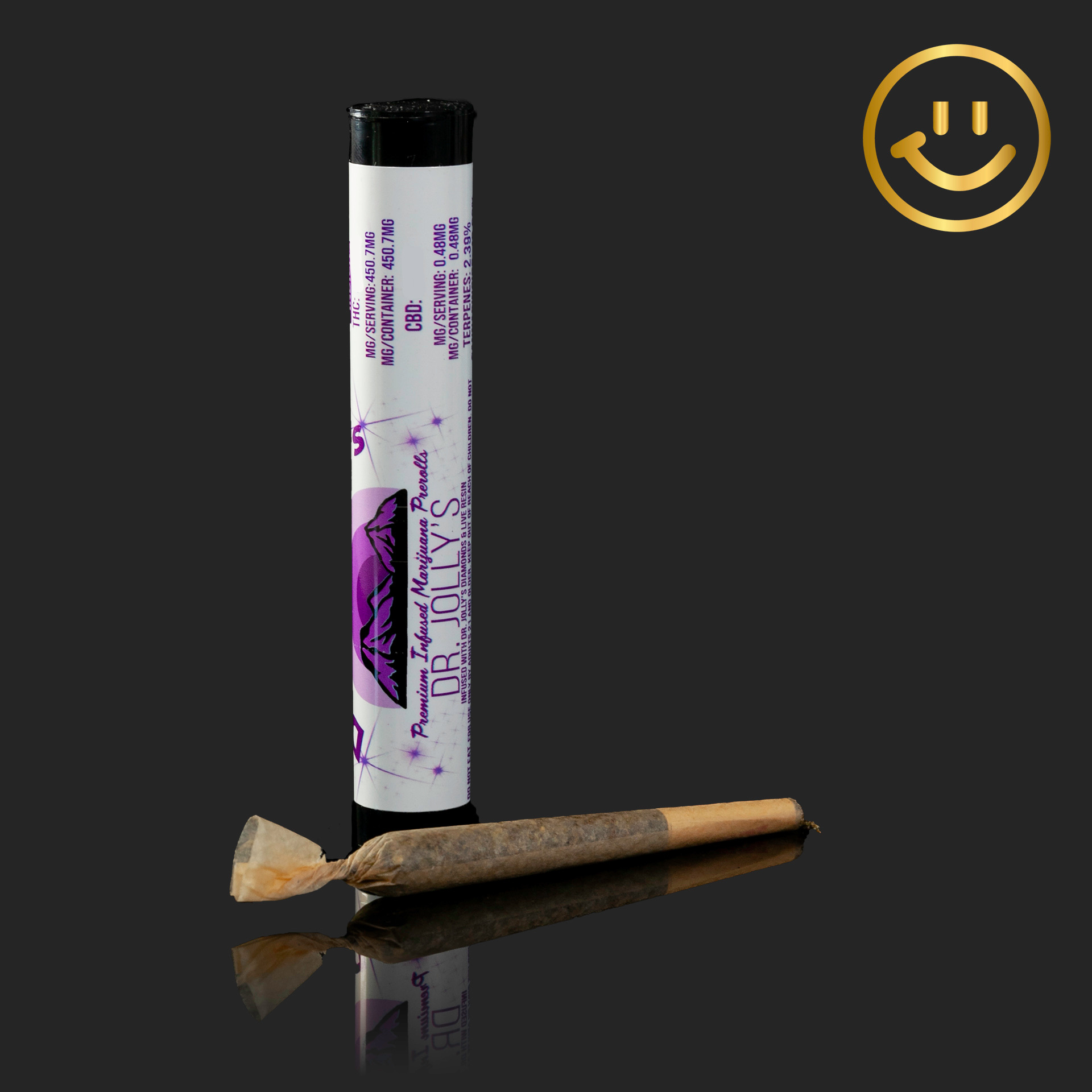Photograph of product: Dr. Jolly's | DIAMOND J'S: MODIFIED MOJITO Infused Preroll | 1g