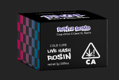 Photograph of product: Runtz Bomb - Rosin-1g