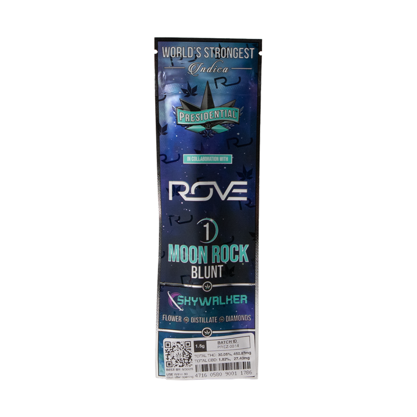 Photograph of product: Presidential Moon Rock Blunt | Skywalker | 1.5g