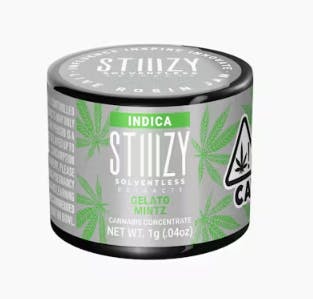 Photograph of product: Gelato Mintz Live Rosin Jam 1g - Rosin