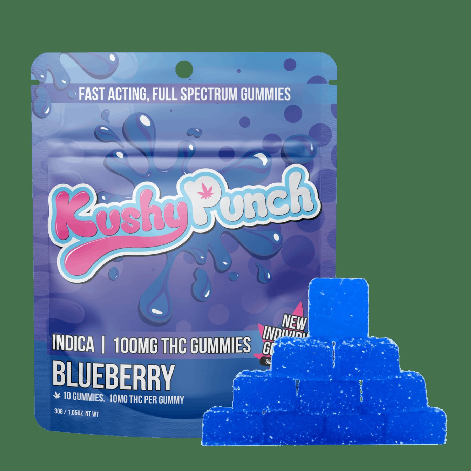 Photograph of product: Kushy Punch Live Resin 200mg Watermelon Peach