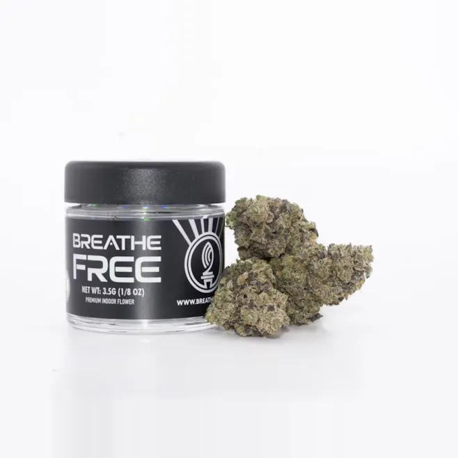 Photograph of product: Breathe Free - Blueberry n' Strawberry - 3.5g