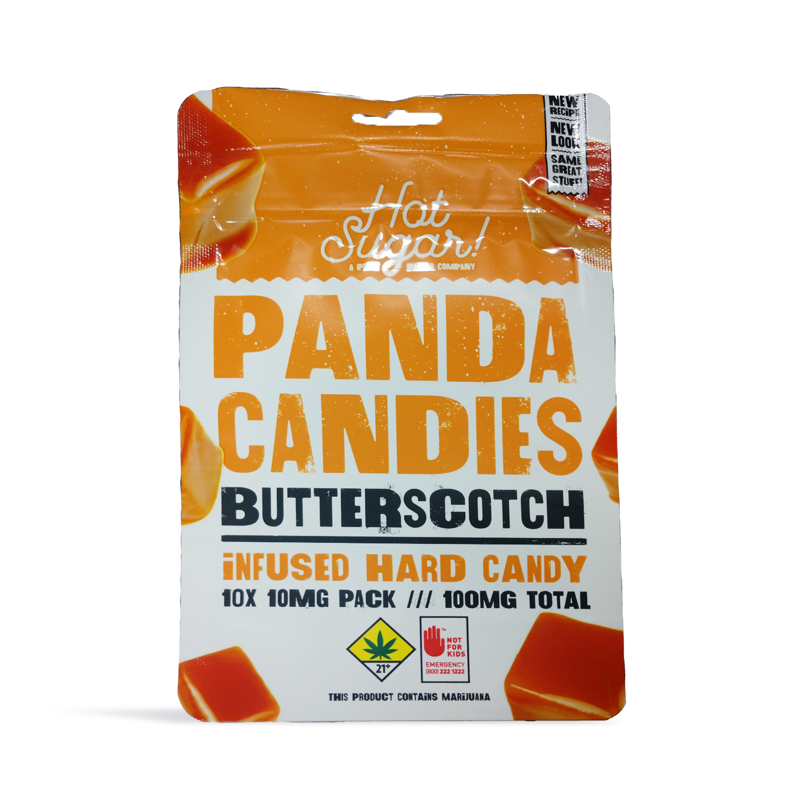 Photograph of product: Butterscotch Panda Candies 10-pack