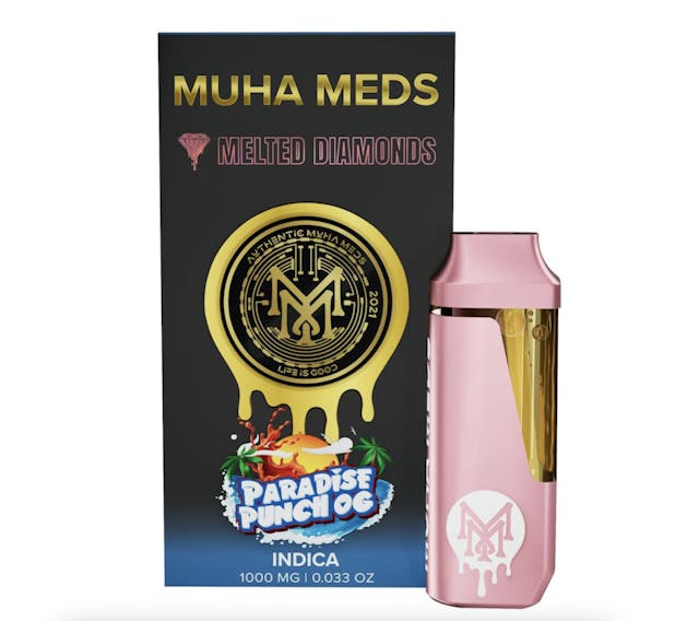 Photograph of product: Paradise Punch OG 1g AIO Melted Diamond - 
