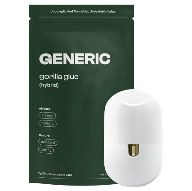 Photograph of product: Generic - Disposable Vape - Gorilla Glue