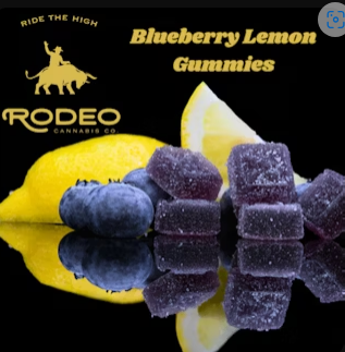 Photograph of product: Live Rosin Blueberry Lemon Gummies T 78mg 20pk I C0070000125