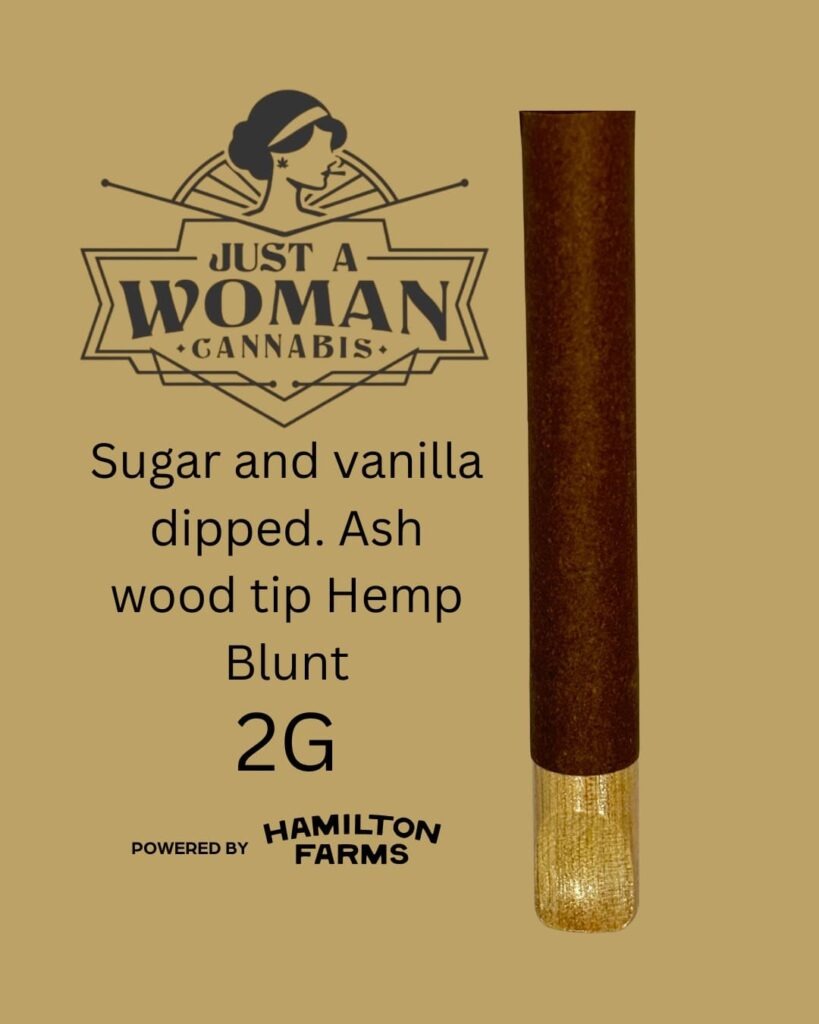 Photograph of product: Just A Woman Oui'd - Diosa Luna [Sugar and Vanilla Wood Tip] - Blunt - 2g