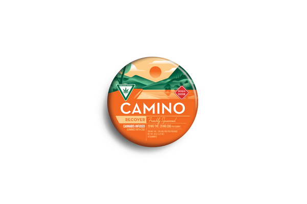 Photograph of product: Freshly Squeezed | Gummies 200MG | 20MG TH-oui: 20MG CBG | Camino