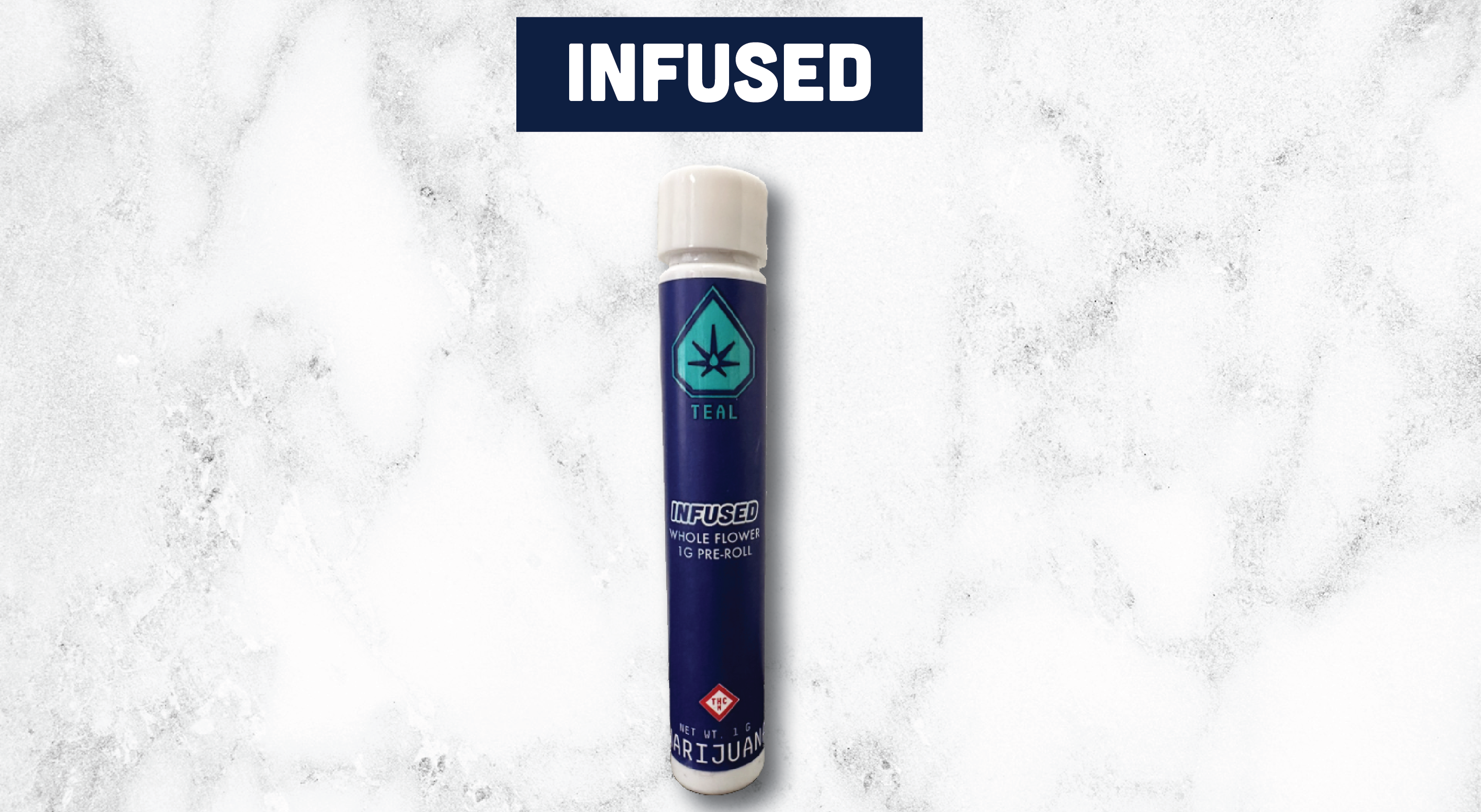 Photograph of product: Kush Mints Diamond Infused PreRoll (1g)