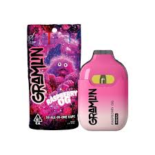 Photograph of product: Gramlin Raspberry OG 1g All In One Vape