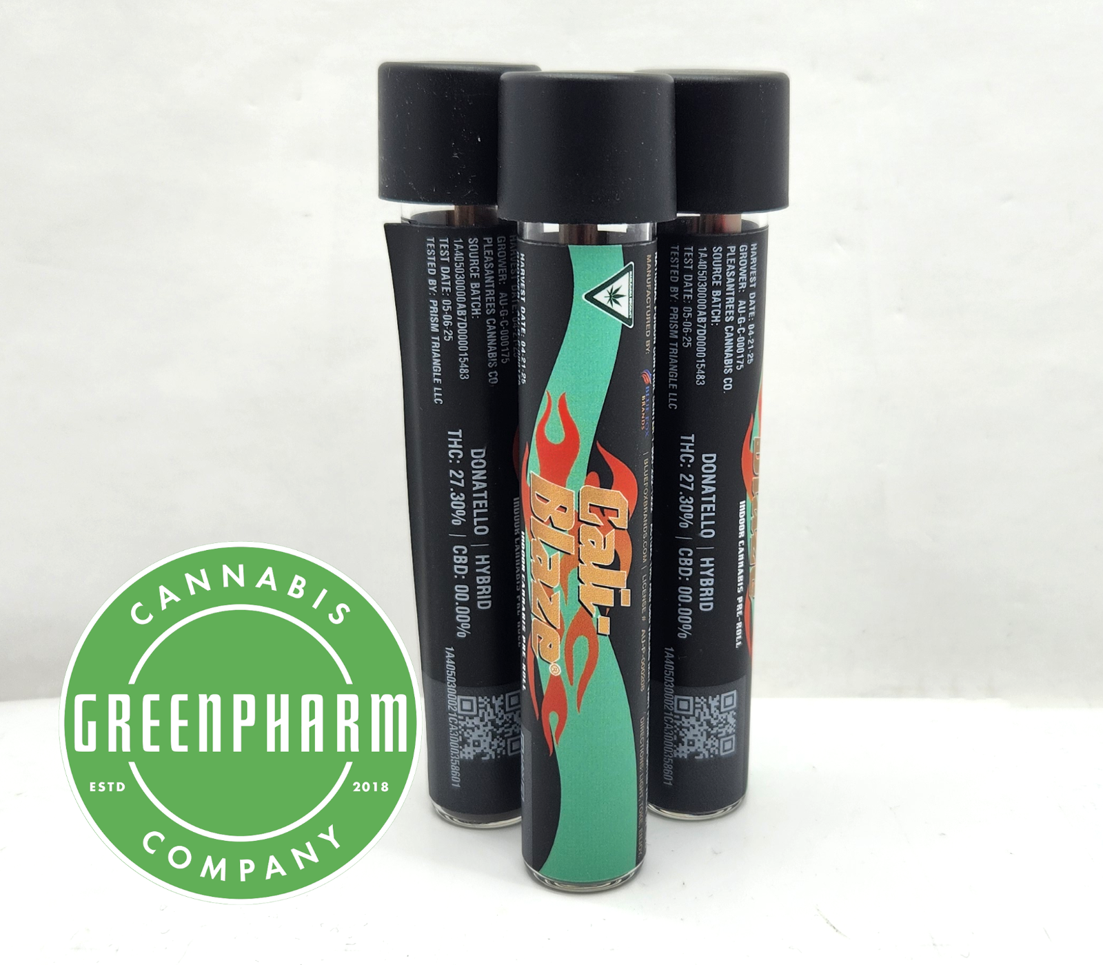 Photograph of product: Pre-Roll | Cali-Blaze | Donatello Pre-Roll