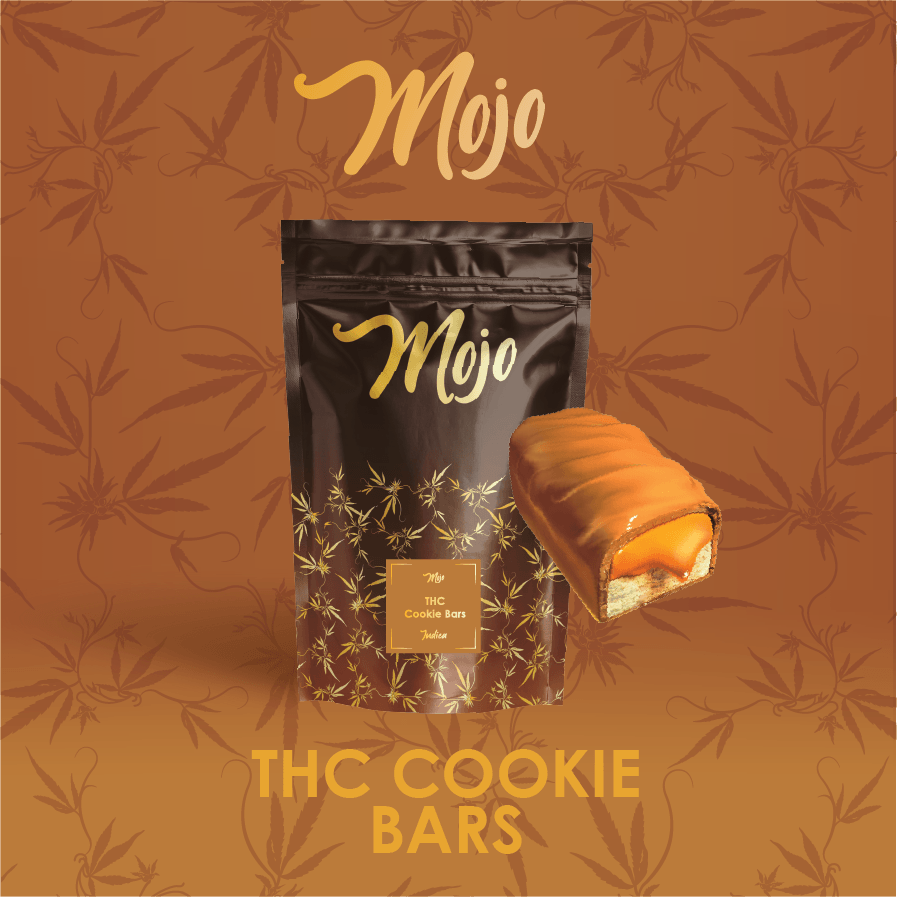 Photograph of product: Mojo Chocolates 200mg Oui'd Cookie Bars