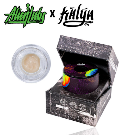 Photograph of product: NEON LIGHTS 1G COLD CURE LIVE ROSIN