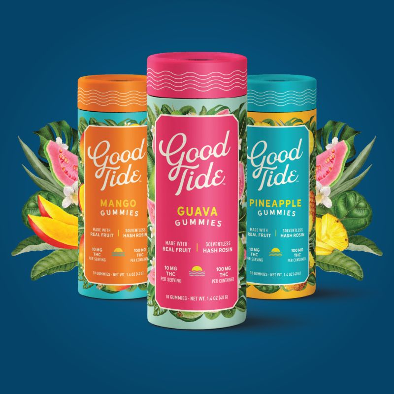 Photograph of product: Good Tide Pineapple TH-oui Gummies 100mg