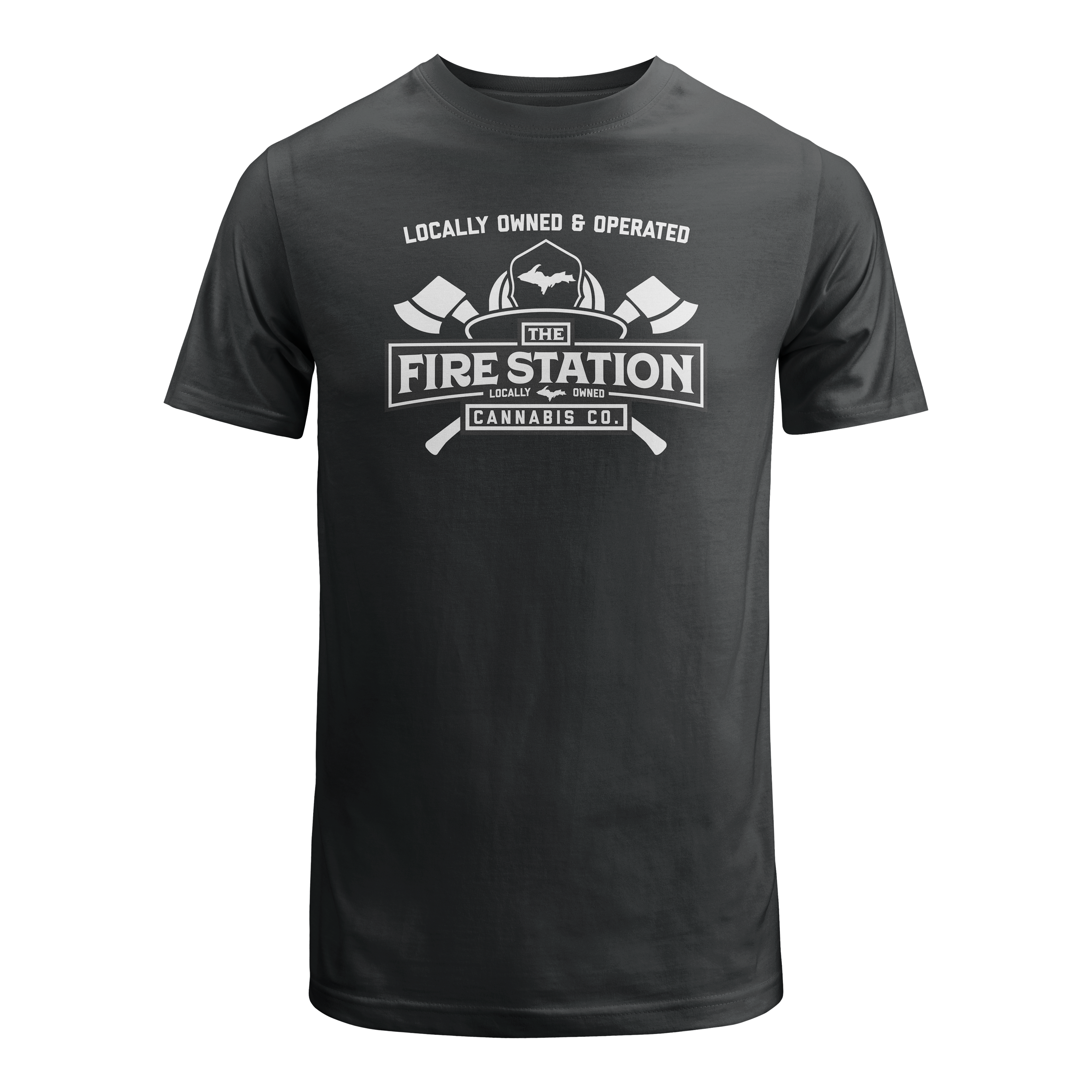 Photograph of product: TFS Apparel - T-Shirts  TFS White Logo T-Shirt XL