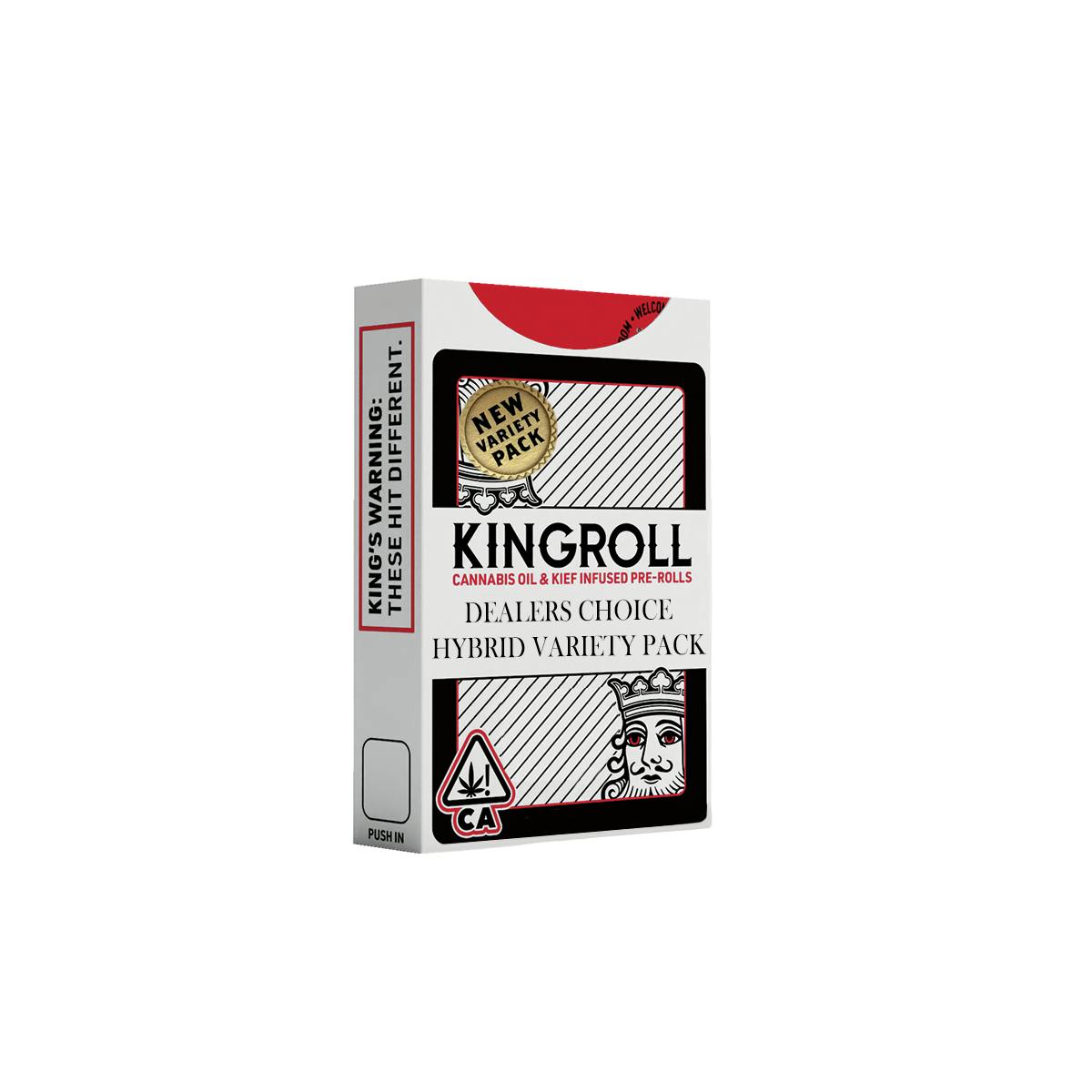 Photograph of product: Kingroll - Juniors - Biscotti x Lemon Cherry Gelato - Indoor - Multi Infused - 4pk