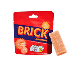 Photograph of Product: CANNABALS l  BRICK Edible l ORANGE SODA 100mg
