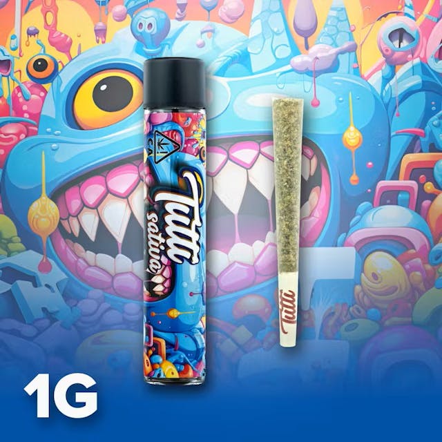 Photograph of product: Apple Diesel Diamond Infused Pre-Roll - 1 g