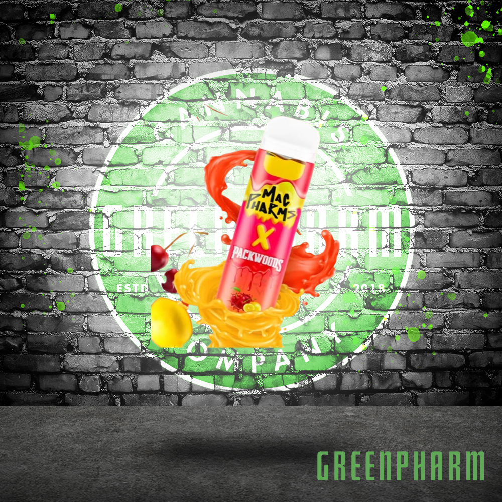 Photograph of product: Mac Pharms Apple Mintz Disposable Vape