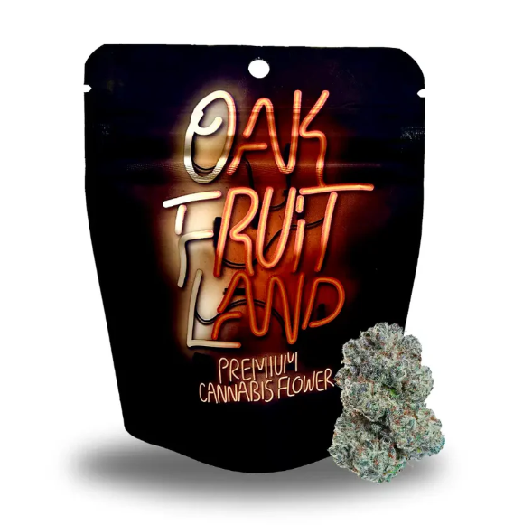Photograph of product: Oakfruitland Oak-Milk Hybrid Flower 3.5g