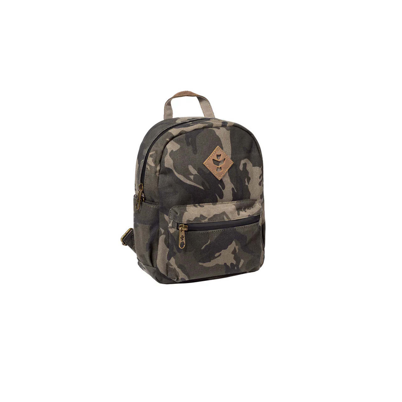 Photograph of product: Revelry - The Shorty - Smell Proof Mini Backpack - Camo