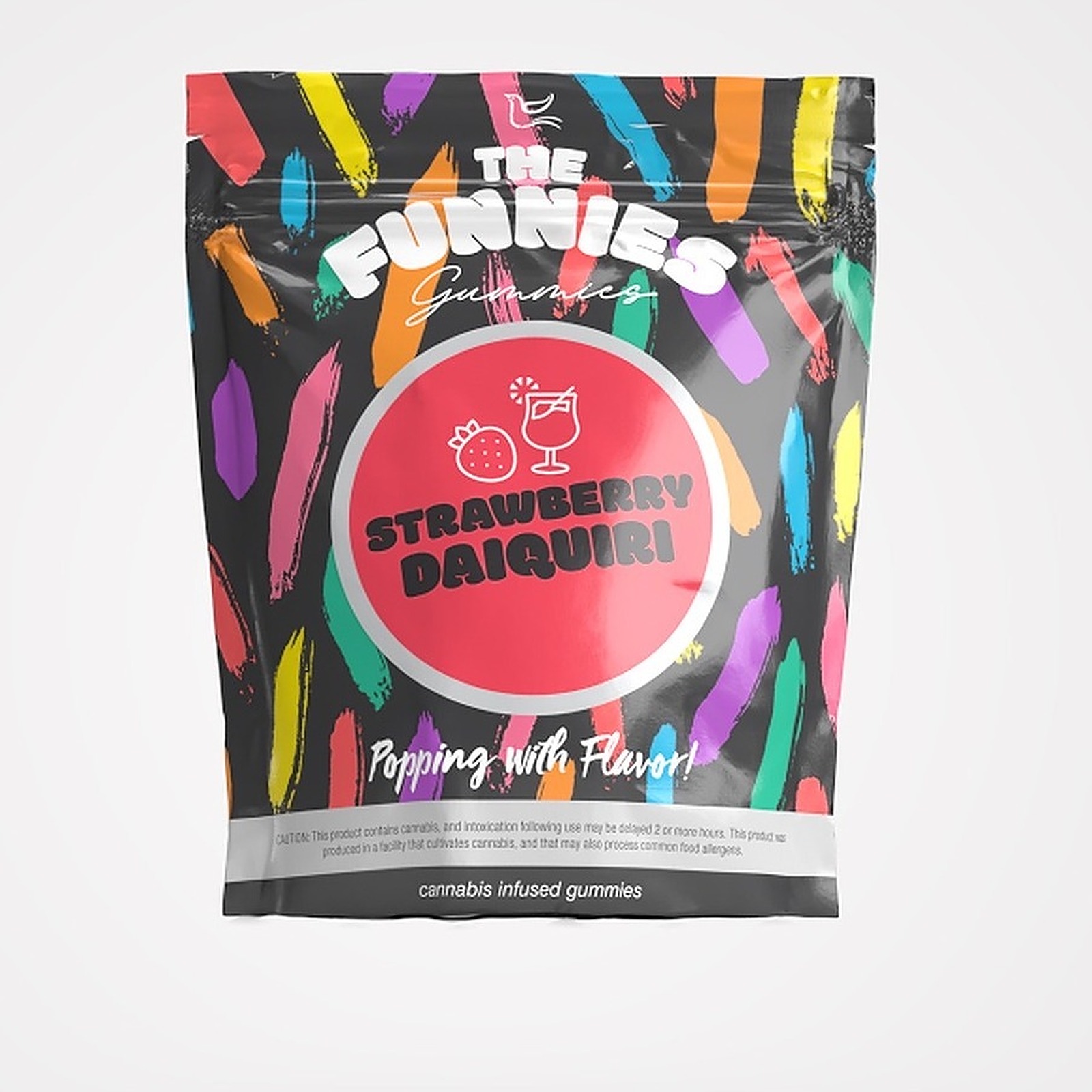 Photograph of product: The Funnies | Strawberry Daiquiri Gummies 20Pk - Hybrid