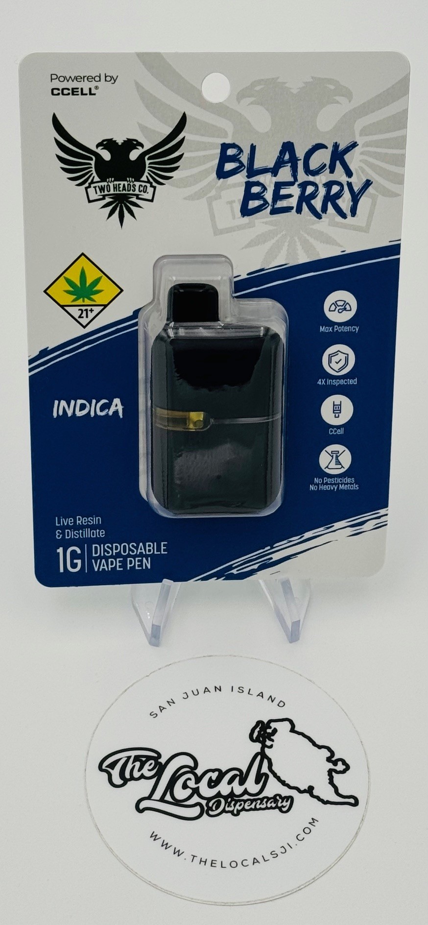 Photograph of product: Blackberry Disposable Cartridge